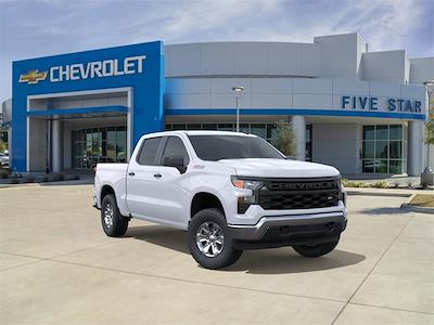 New 2025 Chevrolet Silverado 1500 Work Truck Crew Cab 4x4 Pickup for sale #SZ282154 - photo 1