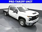 New 2024 Chevrolet Silverado 2500 Work Truck Crew Cab Bedrock Steel Flatbed Truck with Gooseneck Hitch for sale #C20817 - photo 3