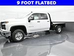 New 2024 Chevrolet Silverado 2500 Work Truck Crew Cab 8' 6" Bedrock Steel Flatbed Truck with Gooseneck Hitch for sale #C21207 - photo 4