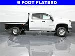 New 2024 Chevrolet Silverado 2500 Work Truck Crew Cab 8' 6" Bedrock Steel Flatbed Truck with Gooseneck Hitch for sale #C21207 - photo 7