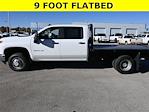 New 2025 Chevrolet Silverado 3500 Work Truck Crew Cab 4x4 9' 6" Knapheide Flatbed Truck for sale #C22222 - photo 1