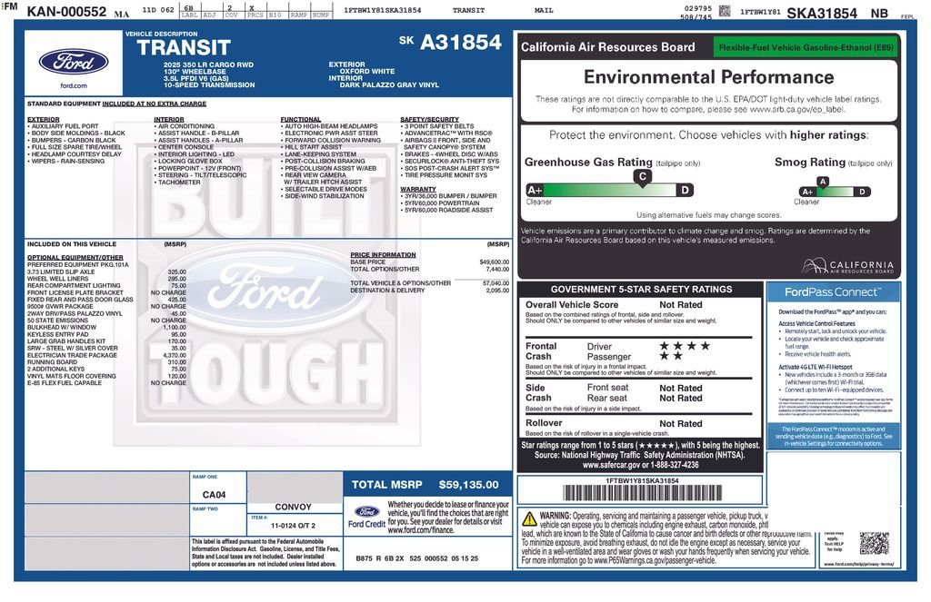 New 2025 Ford Transit 350 - photo 21