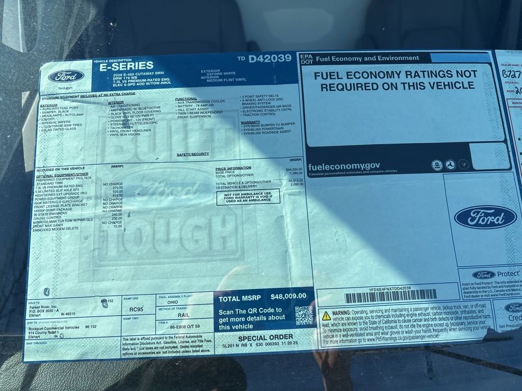 New 2026 Ford E-450 - photo 11