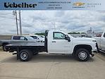 New 2025 Chevrolet Silverado 3500 Work Truck Regular Cab 9' 6" Knapheide Steel Flatbed Truck with Gooseneck Hitch for sale #ZT22641 - photo 1