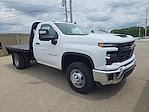 New 2025 Chevrolet Silverado 3500 Work Truck Regular Cab 9' 6" Knapheide Steel Flatbed Truck with Gooseneck Hitch for sale #ZT22641 - photo 2
