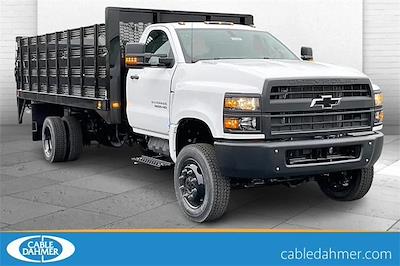 New 2024 Chevrolet Silverado 5500 Work Truck Regular Cab 4WD Stake Bed for sale #103565 - photo 1