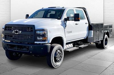 2024 Chevrolet Silverado 5500 Crew Cab DRW 4x4 Knapheide Flatbed Truck for sale #103571 - photo 2