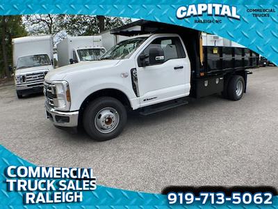 2024 Ford F-350 Regular Cab DRW RWD, Crysteel E-Tipper Landscape Dump for sale #CB2F1868 - photo 1