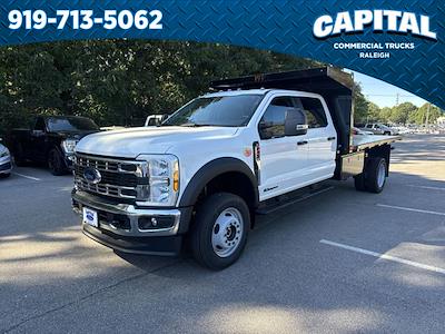 2025 Ford F-450 Crew Cab DRW 4WD PJ's Flatbed Truck for sale #CB2F8329 - photo 1