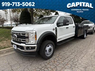 2026 Ford F-450 Crew Cab DRW 4WD Bedrock Flatbed Truck for sale #CB2F9003 - photo 1