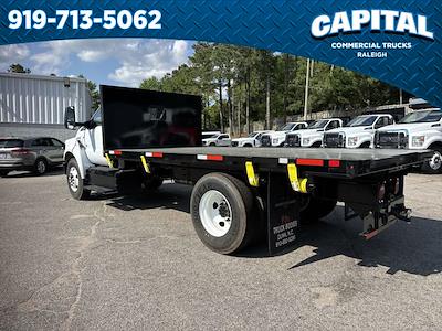 New 2024 Ford F-650 FL Regular Cab 16' PJ's Steel Flatbed Truck with Hoist for sale #CB96759 - photo 2