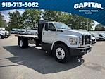 New 2024 Ford F-650 FL Regular Cab 16' PJ's Steel Flatbed Truck with Hoist for sale #CB96759 - photo 3