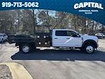 New 2024 Ford F-550 XLT Crew Cab 4x4 11' 6" PJ's Steel Flatbed Truck with Gooseneck Hitch for sale #CC2F0689 - photo 3