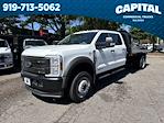 New 2025 Ford F-550 FL Crew Cab 12' PJ's Steel Flatbed Truck for sale #CC2F5406 - photo 1