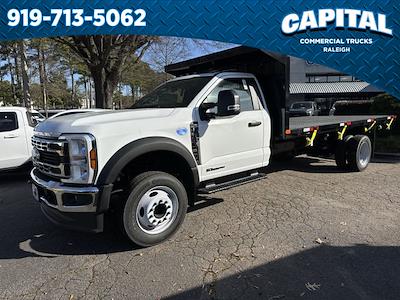 New 2025 Ford F-550 Regular Cab Steel Flatbed Truck for sale #CC2F5529 - photo 1