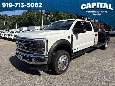 New 2025 Ford F-450 Lariat Crew Cab 4x4 11' 4" CM Truck Beds Steel Flatbed Truck for sale #CC2F5976 - photo 1
