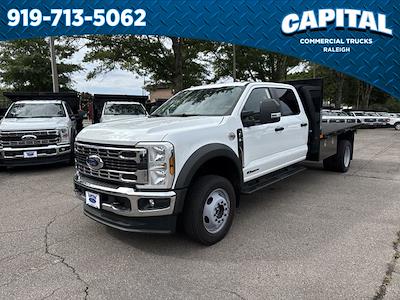 2025 Ford F-550 Crew Cab DRW 4WD PJ's Flatbed Truck for sale #CC2F8214 - photo 1