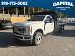 New 2025 Ford F-350 Regular Cab 4WD 12' PJ's Steel Flatbed Truck with Hoist for sale #ST2F6887 - photo 1