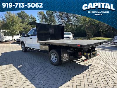 New 2025 Ford F-350 Super Cab 4WD 10' PJ's Steel Flatbed Truck with Hoist for sale #ST2F6955 - photo 2