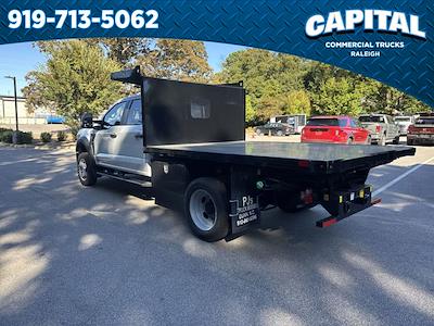New 2025 Ford F-450 Crew Cab 4WD 10' PJ's Steel Flatbed Truck with Hoist for sale #ST2F7322 - photo 2