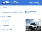 2023 Ford Transit 250 High Roof 2WD Empty Cargo Van for sale #9ATC8940 - photo 6
