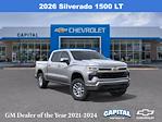 2026 Chevrolet Silverado 1500 Crew Cab 4WD Pickup for sale #9C03351 - photo 1