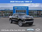 2026 Chevrolet Silverado 1500 Crew Cab 4WD Pickup for sale #9C11360 - photo 1
