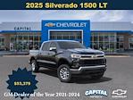 2025 Chevrolet Silverado 1500 Crew Cab 4WD, Pickup for sale #9C142216 - photo 1