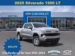 2025 Chevrolet Silverado 1500 Crew Cab 4WD, Pickup for sale #9C42253 - photo 1