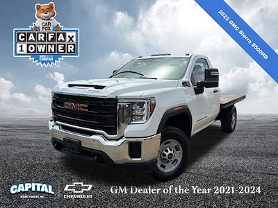 2022 GMC Sierra 2500 Regular Cab 4WD Flatbed Truck for sale #9C76155A - photo 1