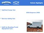 New 2025 Chevrolet Express 3500 11' Reading Aluminum Service Utility Van for sale #9CC00427 - photo 6