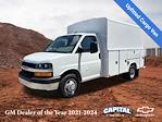 New 2025 Chevrolet Express 3500 11' Reading Steel Service Utility Van for sale #9CC00555 - photo 1