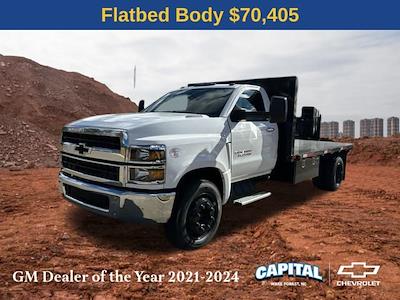 2024 Chevrolet Silverado 5500 Regular Cab DRW 2WD, PJ's Platform Body Flatbed Truck for sale #9CC12232 - photo 1