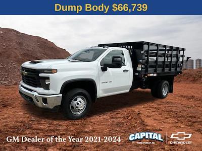 2024 Chevrolet Silverado 3500 Regular Cab 4WD, Reading Steel Stake Bed for sale #9CC13714 - photo 1