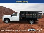 2024 Chevrolet Silverado 3500 Regular Cab 4WD, Reading Steel Stake Bed for sale #9CC13714 - photo 3