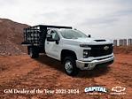 2024 Chevrolet Silverado 3500 Regular Cab 4WD, Reading Steel Stake Bed for sale #9CC13714 - photo 8