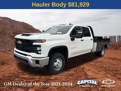 New 2025 Chevrolet Silverado 3500 Work Truck Crew Cab RWD 9' 4" Knapheide Flatbed Truck for sale #9CC14209 - photo 1