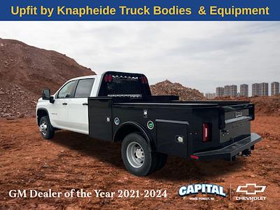 New 2025 Chevrolet Silverado 3500 Work Truck Crew Cab RWD 9' 4" Knapheide Flatbed Truck for sale #9CC14209 - photo 2