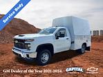 New 2025 Chevrolet Silverado 3500 Work Truck Regular Cab 4WD 9' Reading Enclosed Service Body for sale #9CC17652 - photo 1
