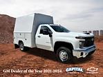 New 2025 Chevrolet Silverado 3500 Work Truck Regular Cab 4WD 9' Reading Enclosed Service Body for sale #9CC17652 - photo 8