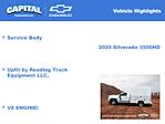 New 2025 Chevrolet Silverado 3500 Work Truck Regular Cab 4WD 9' Reading Enclosed Service Body for sale #9CC17839 - photo 4
