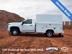 New 2025 Chevrolet Silverado 3500 Work Truck Regular Cab 4WD 9' Reading Enclosed Service Body for sale #9CC18044 - photo 3