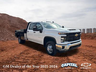 New 2025 Chevrolet Silverado 3500 Work Truck Crew Cab 4WD 9' 4" Knapheide Flatbed Truck for sale #9CC18051 - photo 1