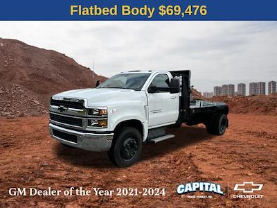 New 2024 Chevrolet Silverado 5500 Work Truck Regular Cab 2WD 14' 5" Knapheide Flatbed Truck for sale #9CC22606 - photo 1