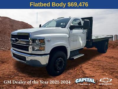 New 2024 Chevrolet Silverado 5500 Work Truck Regular Cab 2WD 14' 5" Knapheide Flatbed Truck for sale #9CC22607 - photo 1