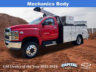 New 2024 Chevrolet Silverado 5500 Regular Cab 4WD 11' Reading with Crane for sale #9CC25604 - photo 1