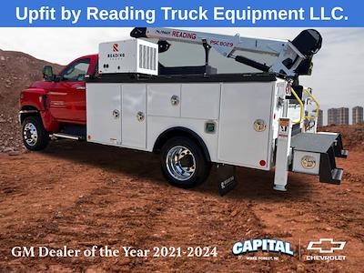 New 2024 Chevrolet Silverado 5500 Regular Cab 4WD 11' Reading with Crane for sale #9CC25604 - photo 2