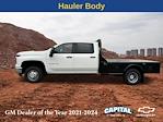 2024 Chevrolet Silverado 3500 Crew Cab RWD, Bedrock Granite Series Flatbed Truck for sale #9CC30831 - photo 3