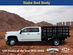 2024 Chevrolet Silverado 3500 Crew Cab 4WD, CM Truck Beds PL Model Stake Bed for sale #9CC31901 - photo 3