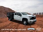 2024 Chevrolet Silverado 3500 Crew Cab 4WD, CM Truck Beds PL Model Stake Bed for sale #9CC31901 - photo 8